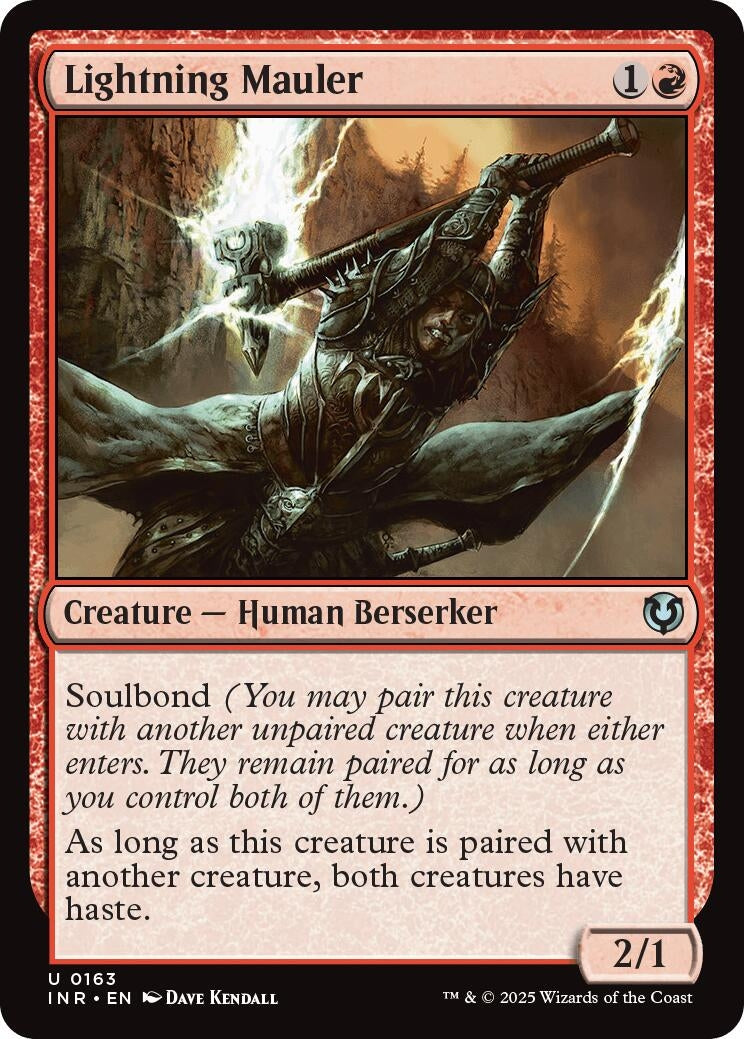 Image for Lightning Mauler (163) (Innistrad Remastered) - Magic: The Gathering