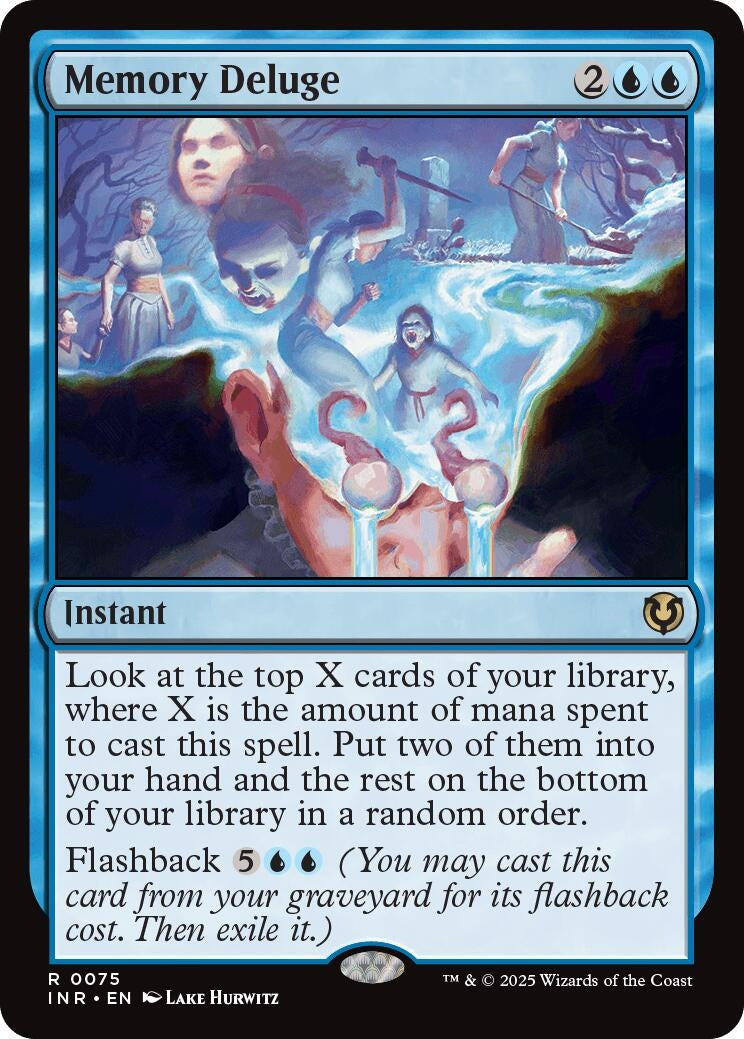 Image for Memory Deluge (75) (Innistrad Remastered) - Magic: The Gathering