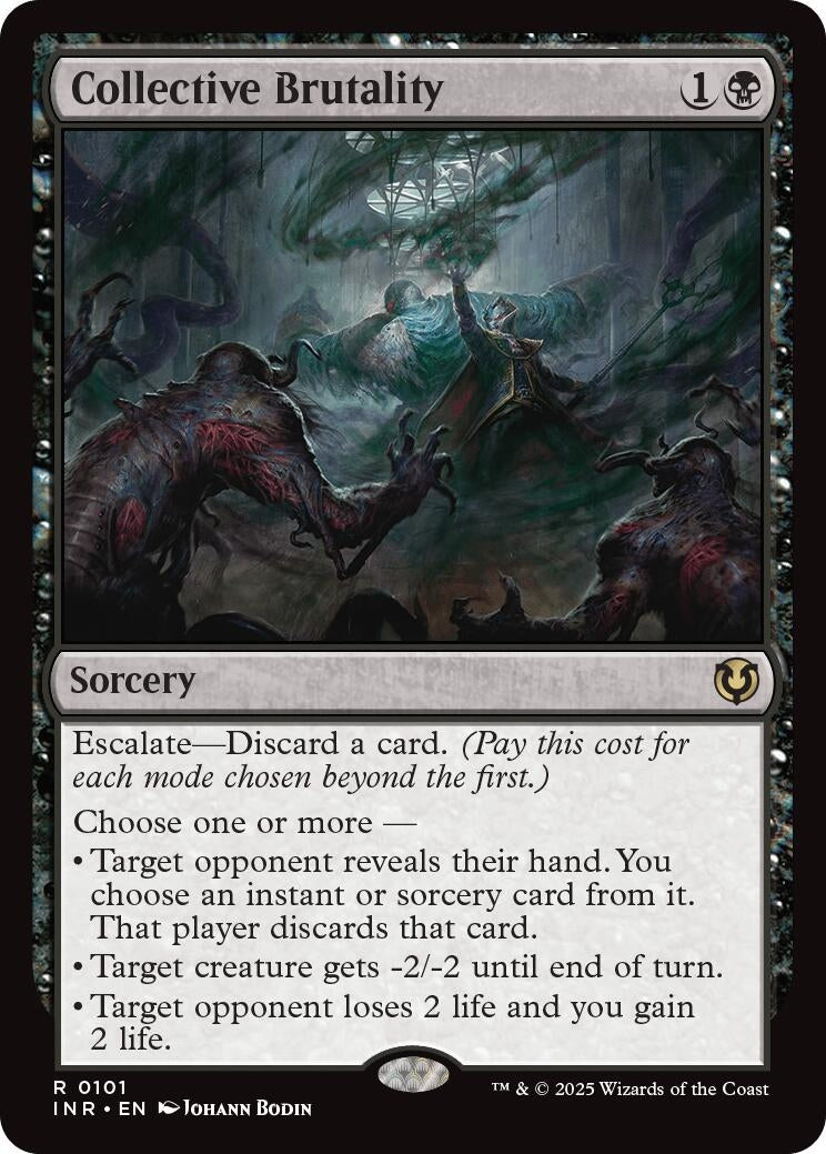 Image for Collective Brutality (101) (Innistrad Remastered) - Magic: The Gathering