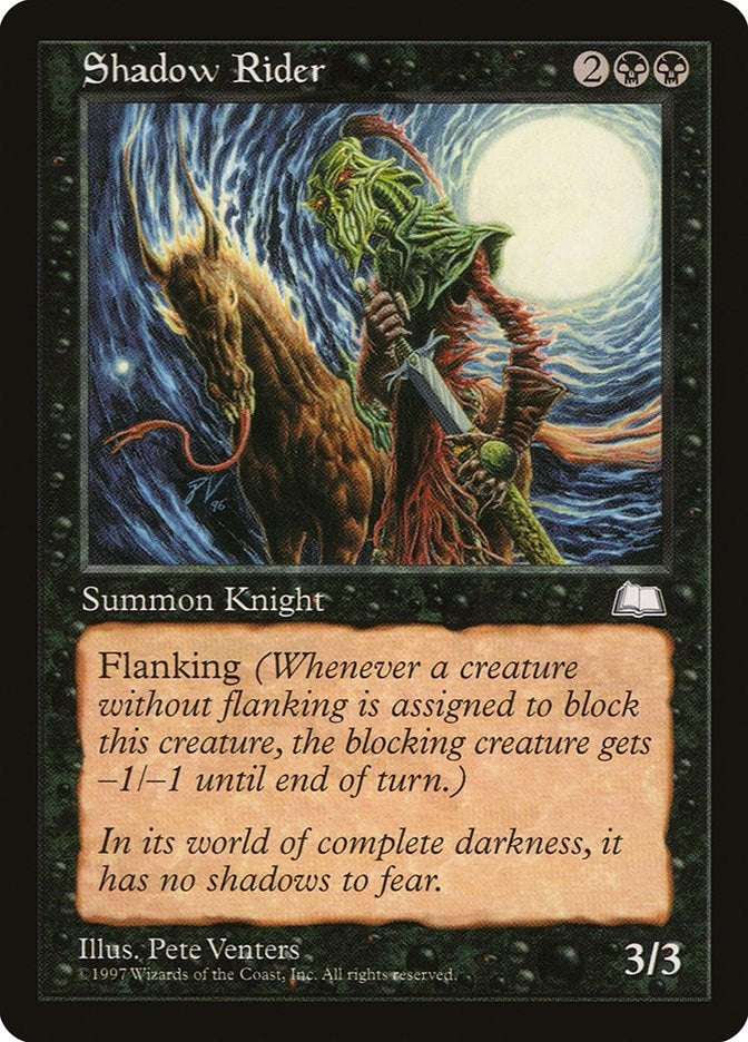 Image for Shadow Rider (Weatherlight) (WTH) - Magic: The Gathering