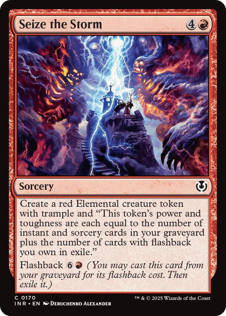 Image for Seize the Storm (170) (Innistrad Remastered) - Magic: The Gathering