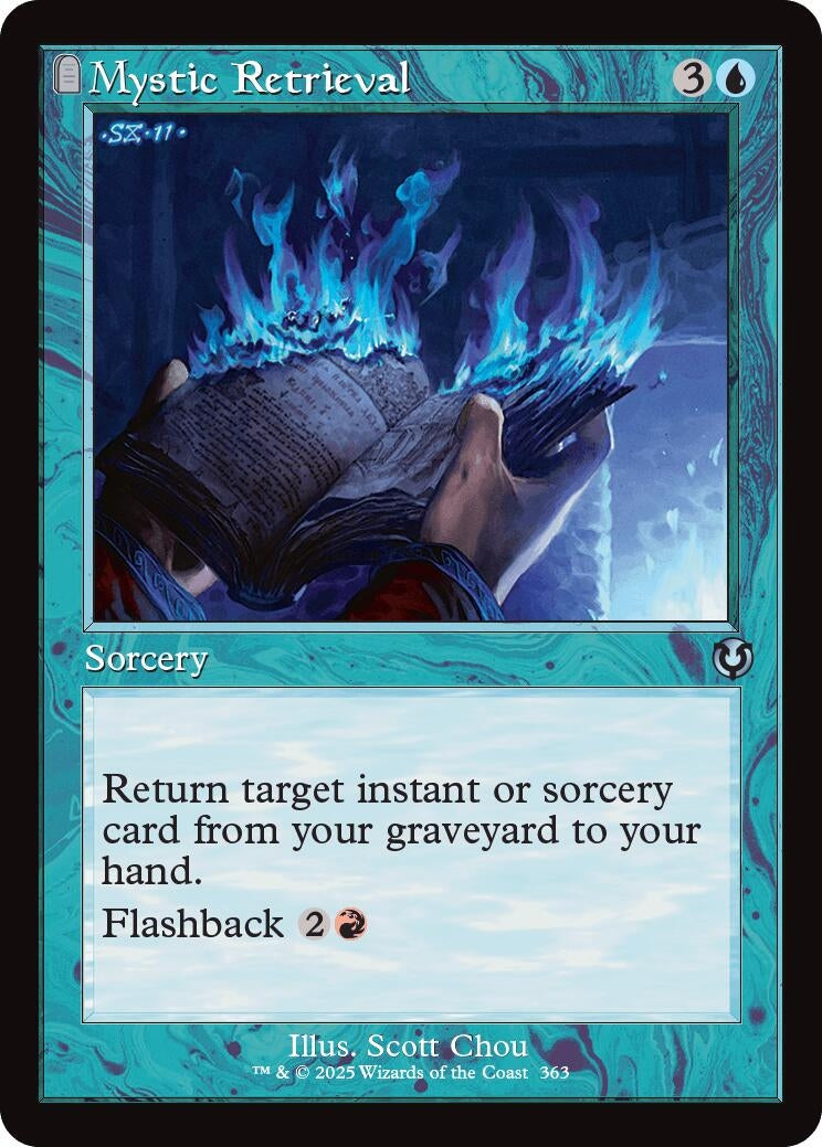 Image for Mystic Retrieval (Retro Frame) (363) (Innistrad Remastered) - Magic: The Gathering