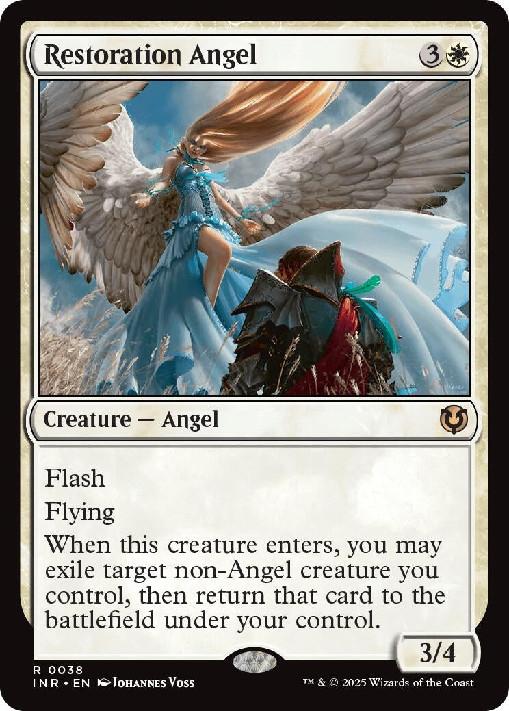 Image for Restoration Angel (38) (Innistrad Remastered) - Magic: The Gathering
