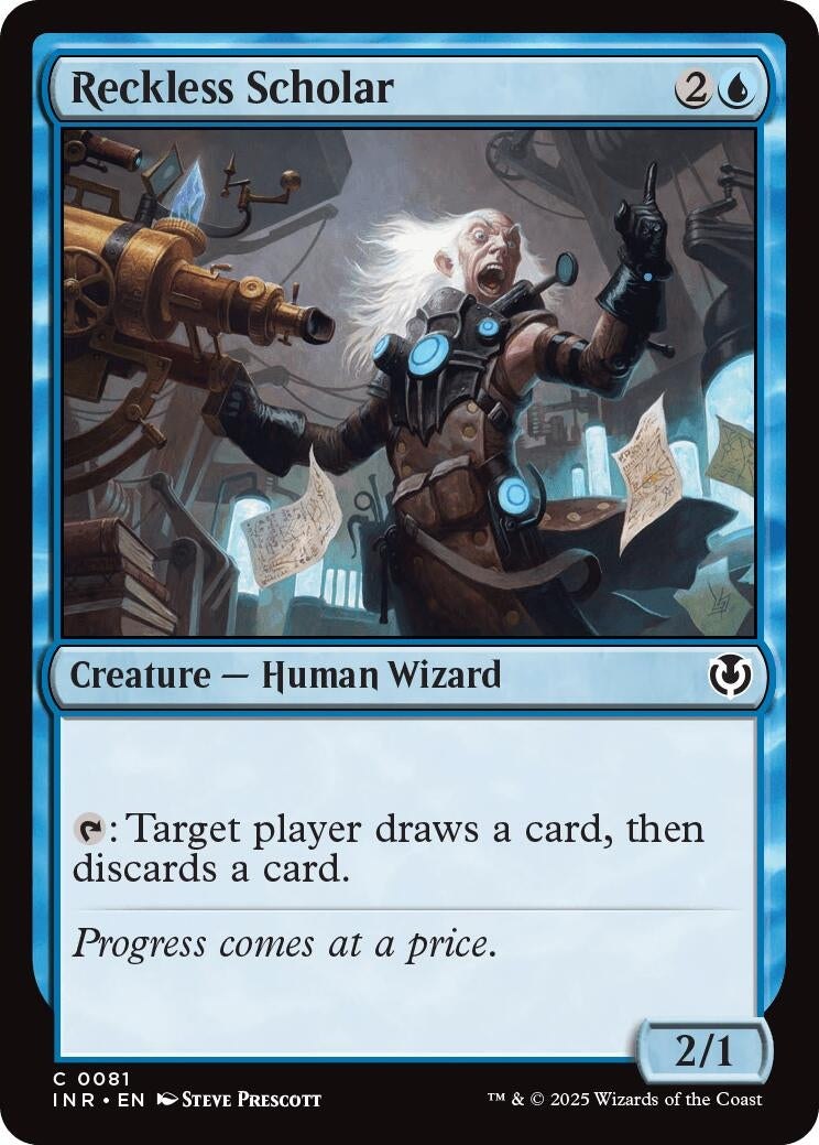 Image for Reckless Scholar (81) (Innistrad Remastered) - Magic: The Gathering