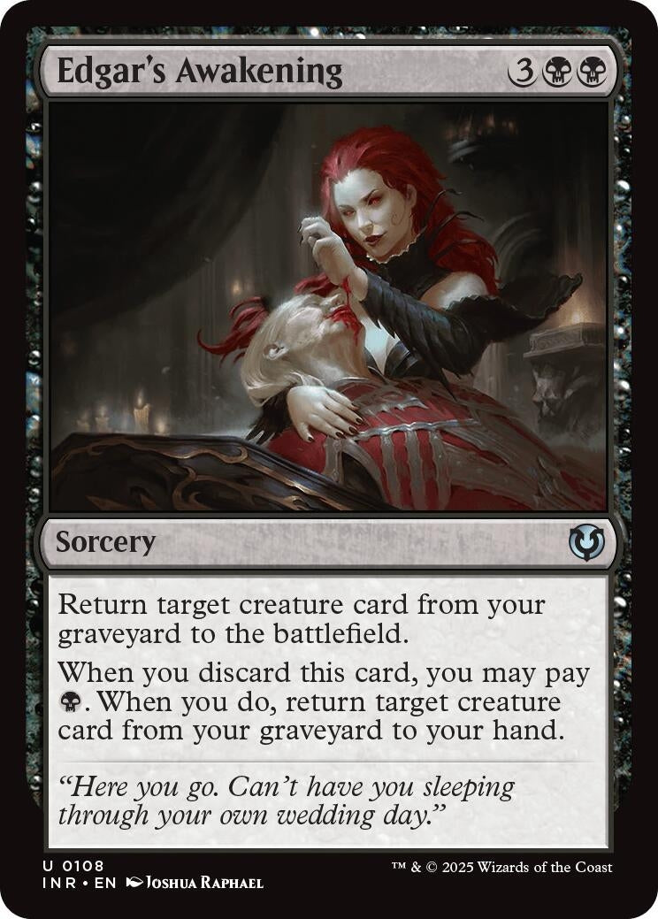 Image for Edgar's Awakening (108) (Innistrad Remastered) - Magic: The Gathering