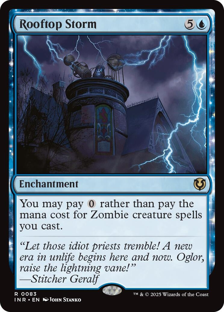 Image for Rooftop Storm (83) (Innistrad Remastered) - Magic: The Gathering