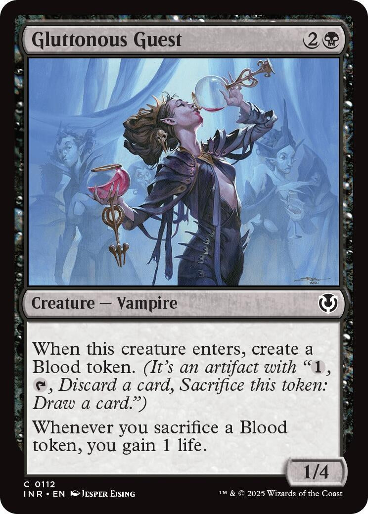 Image for Gluttonous Guest (112) (Innistrad Remastered) - Magic: The Gathering