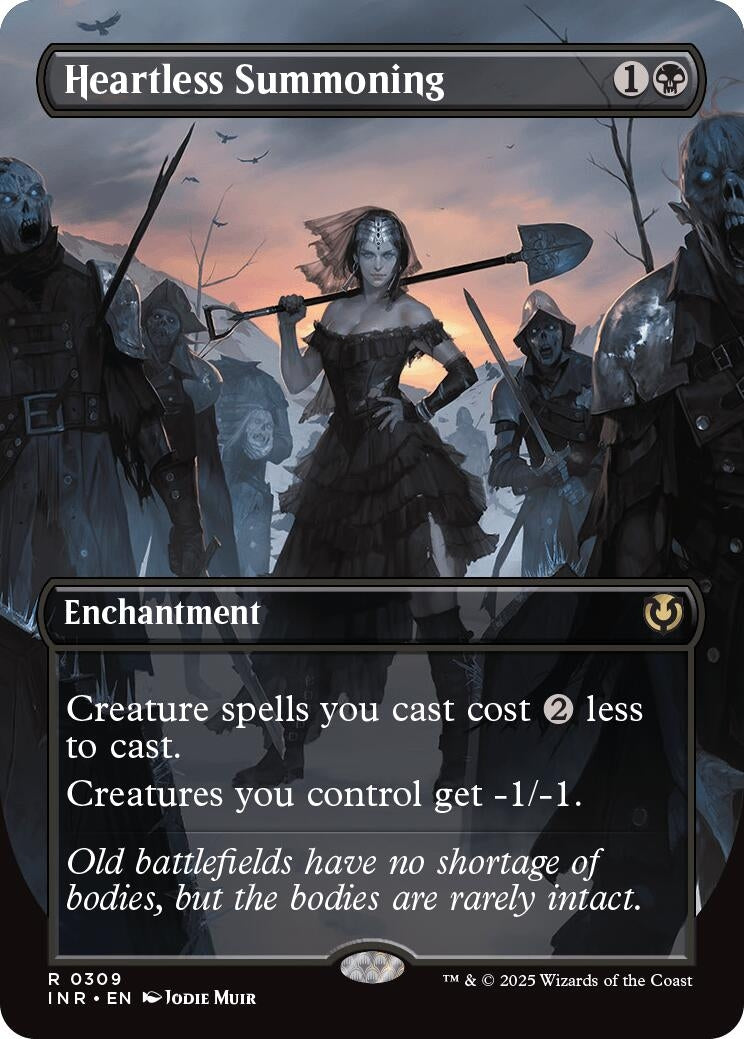 Image for Heartless Summoning (Borderless) (309) (Innistrad Remastered) - Magic: The Gathering