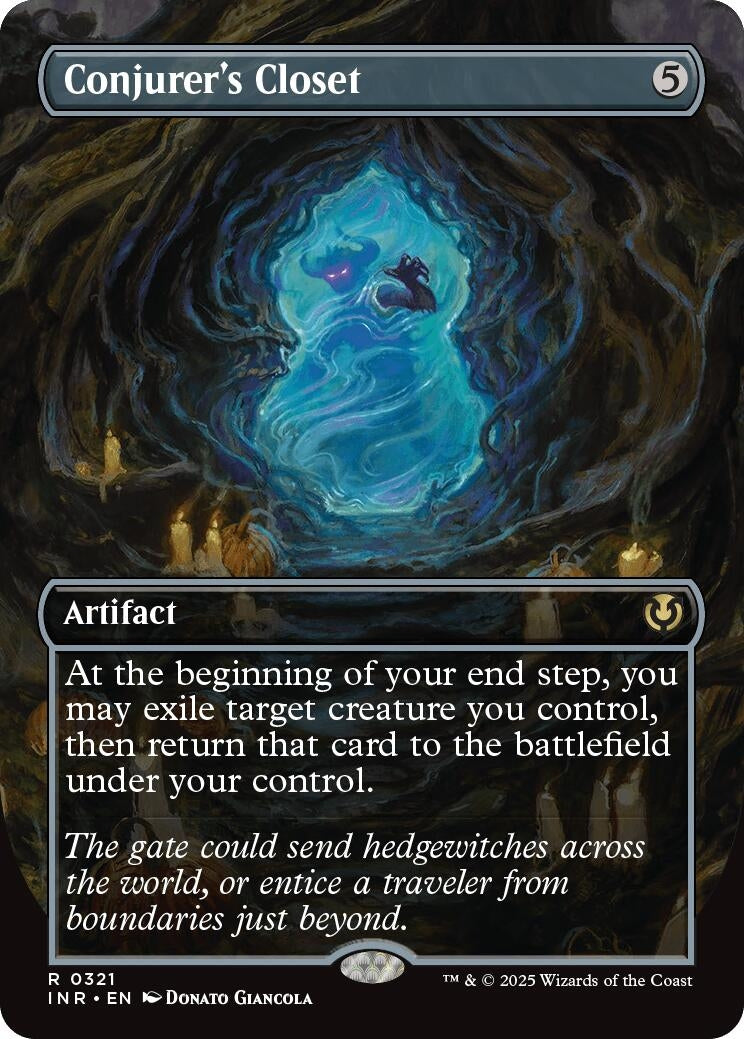 Image for Conjurer's Closet (Borderless) (321) (Innistrad Remastered) - Magic: The Gathering