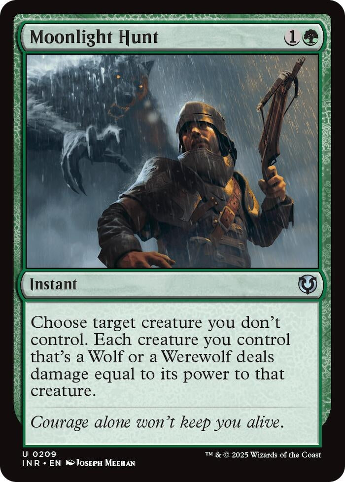 Image for Moonlight Hunt (209) (Innistrad Remastered) - Magic: The Gathering