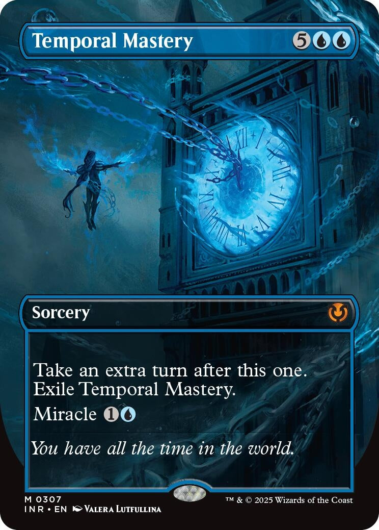Image for Temporal Mastery (Borderless) (307) (Innistrad Remastered) - Magic: The Gathering