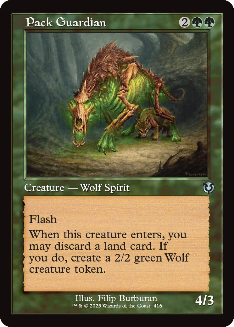 Image for Pack Guardian (Retro Frame) (416) (Innistrad Remastered) - Magic: The Gathering
