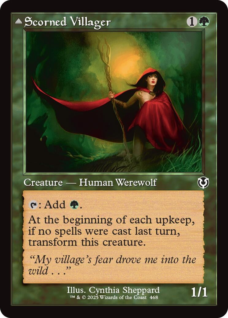 Image for Scorned Villager (Retro Frame) (468) (Innistrad Remastered) - Magic: The Gathering