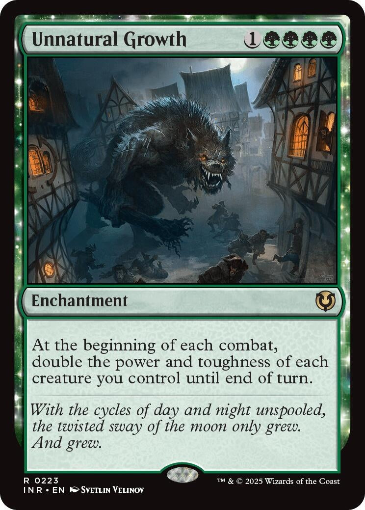 Image for Unnatural Growth (223) (Innistrad Remastered) - Magic: The Gathering