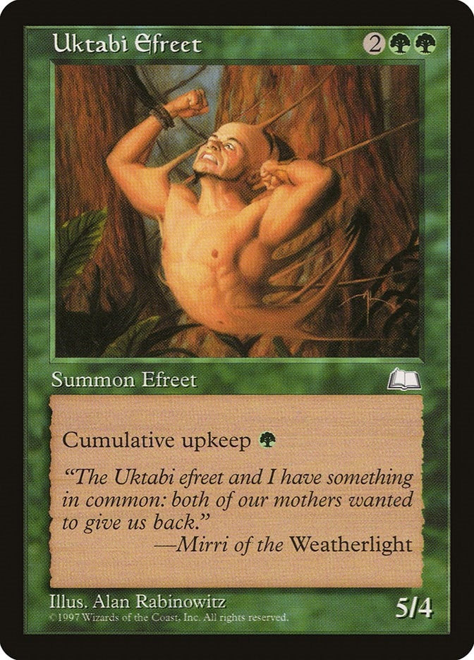 Image for Uktabi Efreet (Weatherlight) (WTH) - Magic: The Gathering