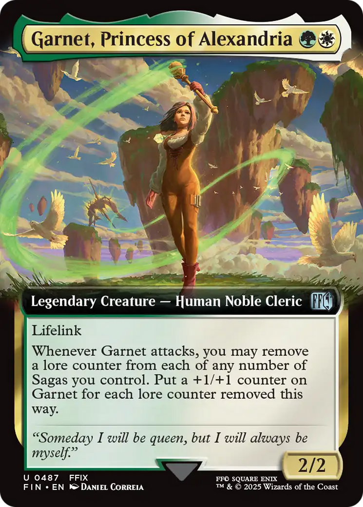 Garnet, Princess of Alexandria (Extended Art) (487) (FIN)