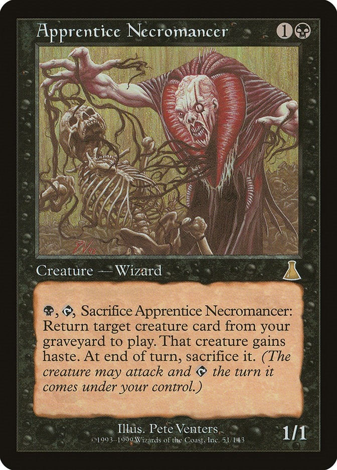 Image for Apprentice Necromancer (51) (Urza's Destiny) - Magic: The Gathering