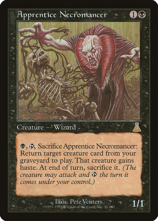 Image for Apprentice Necromancer (51) (Urza's Destiny) - Magic: The Gathering