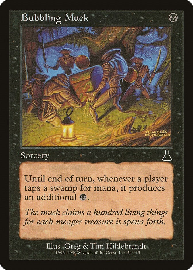 Image for Bubbling Muck (54) (Urza's Destiny) - Magic: The Gathering