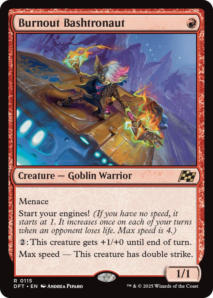 Image for Burnout Bashtronaut (115) (Aetherdrift) (DFT) - Magic: The Gathering