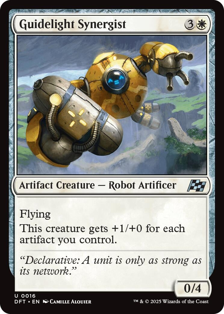 Image for Guidelight Synergist (16) (Aetherdrift) (DFT) - Magic: The Gathering