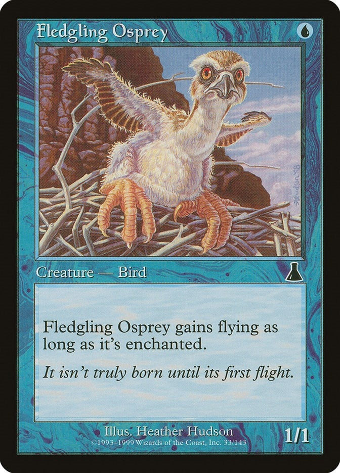 Image for Fledgling Osprey (33) (Urza's Destiny) - Magic: The Gathering