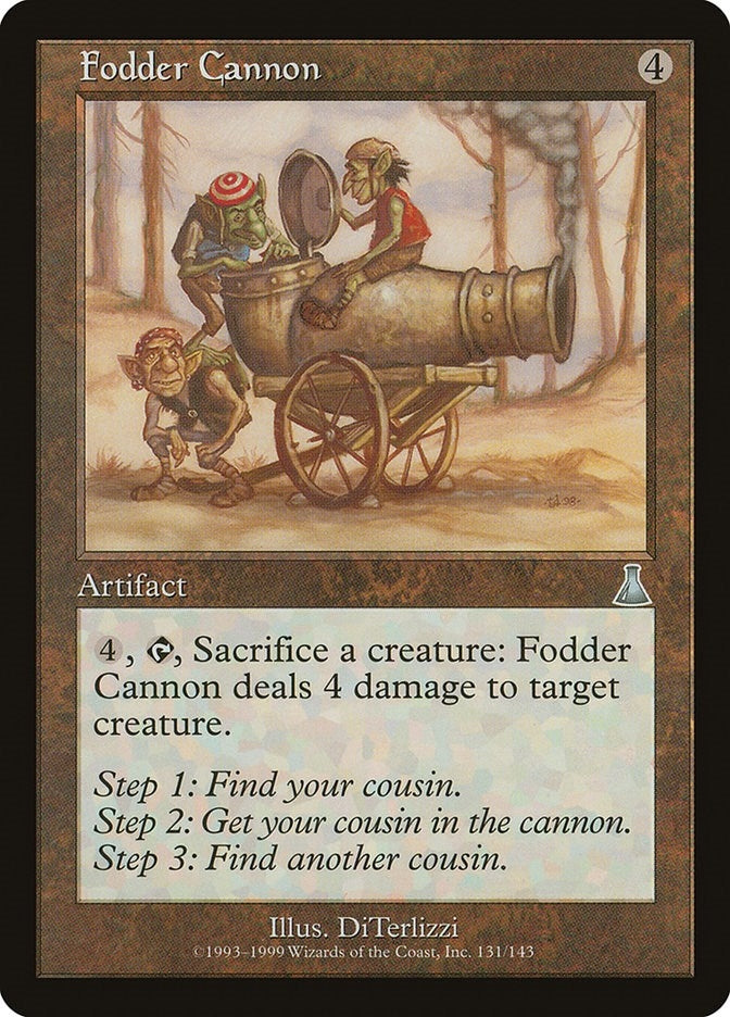 Image for Fodder Cannon (131) (Urza's Destiny) - Magic: The Gathering