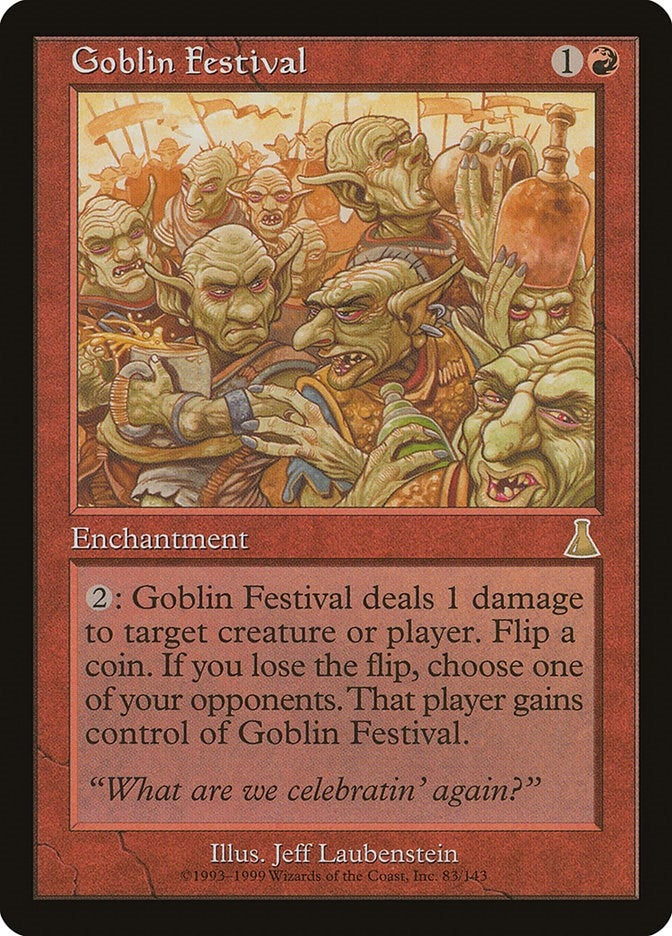 Image for Goblin Festival (83) (Urza's Destiny) - Magic: The Gathering