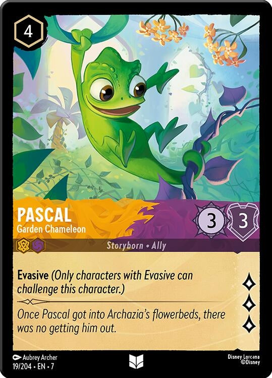 Pascal - Garden Chameleon (19/204) (Archazia's Island)