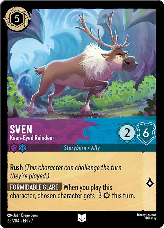 Sven - Keen-Eyed Reindeer (65/204) (Archazia's Island)