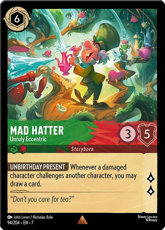 Mad Hatter - Unruly Eccentric (94/204) (Archazia's Island)