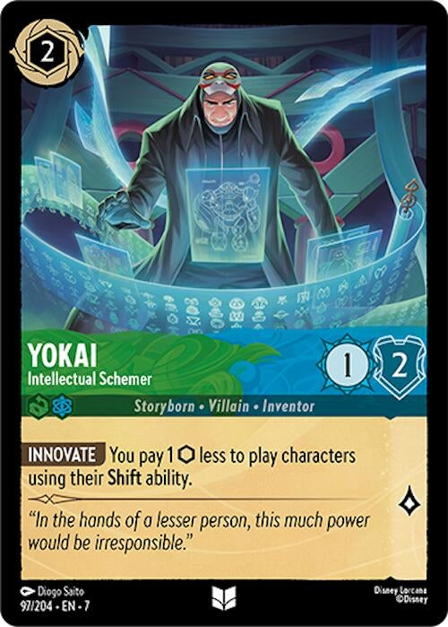 Yokai - Intellectual Schemer (97/204) (Archazia's Island)