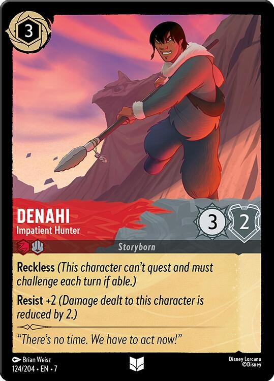 Denahi - Impatient Hunter (124/204) (Archazia's Island)