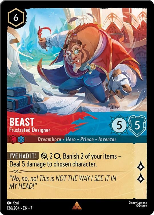 Beast - Frustrated Designer (136/204) (Archazia's Island)