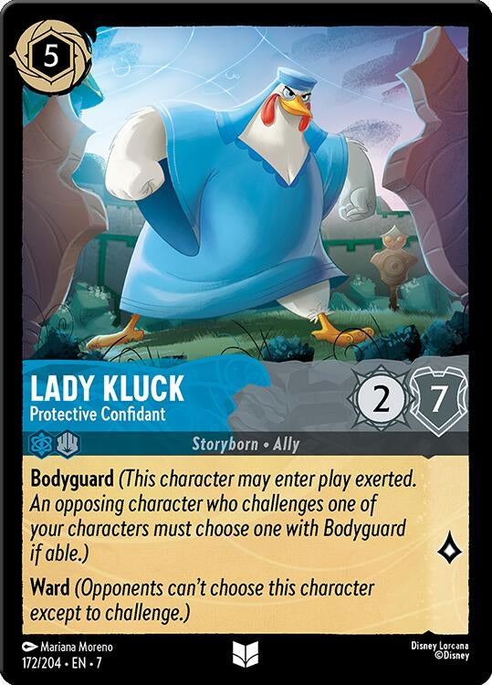 Lady Kluck - Protective Confidant (172/204) (Archazia's Island)