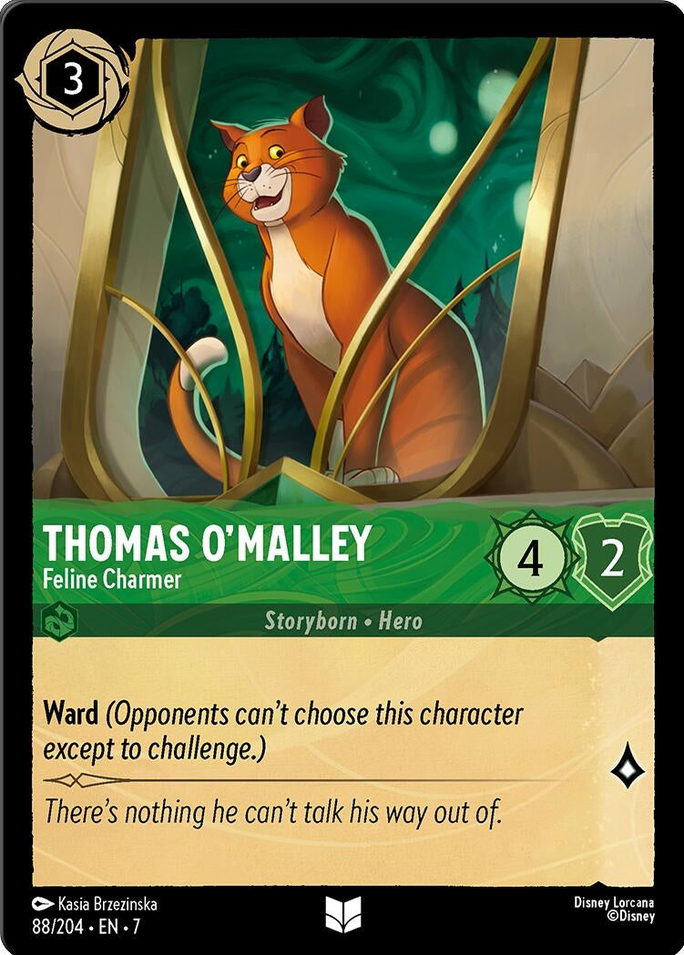 Thomas O'Malley - Feline Charmer (88/204) (Archazia's Island)