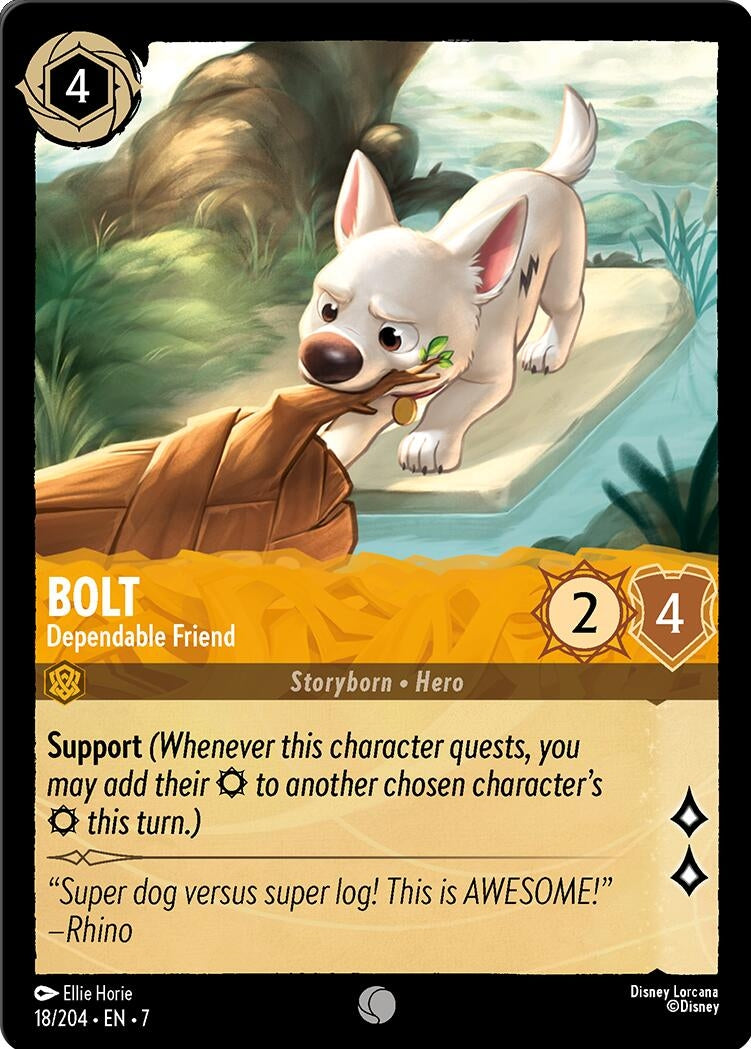 Bolt - Dependable Friend (18/204) (Archazia's Island)