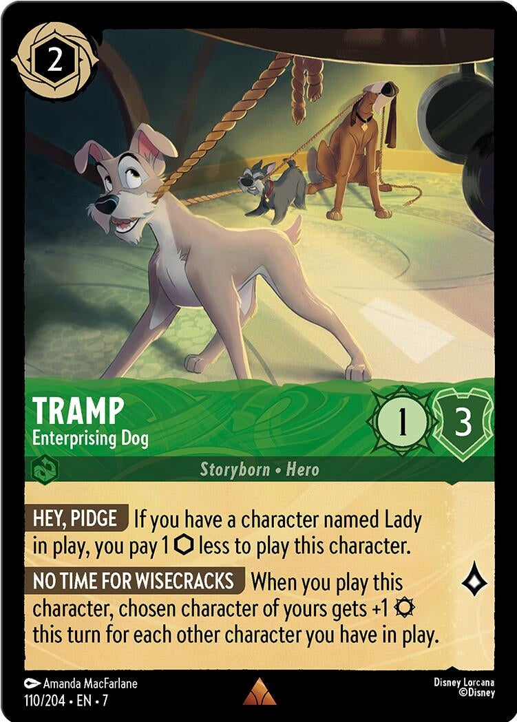 Tramp - Enterprising Dog (110/204) (Archazia's Island)