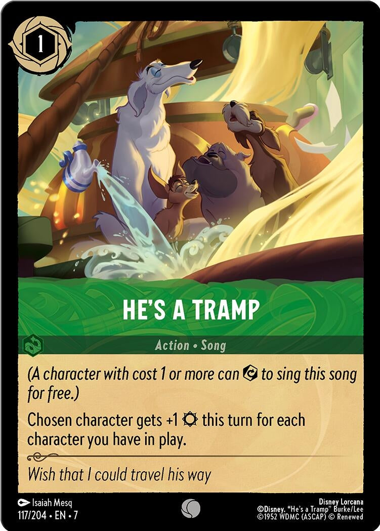 He's a Tramp (117/204) (Archazia's Island)