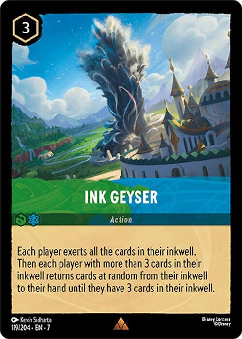 Ink Geyser (119/204) (Archazia's Island)