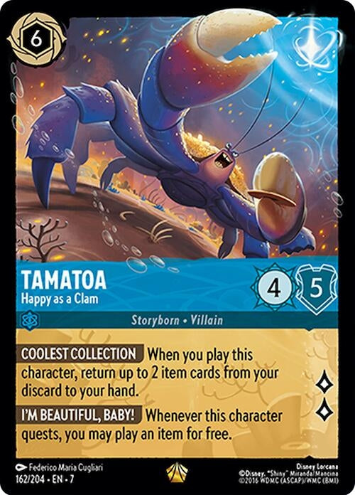 Tamatoa - Happy as a Clam (162/204) (Archazia's Island)