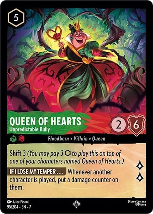 Queen of Hearts - Unpredictable Bully (95/204) (Archazia's Island)