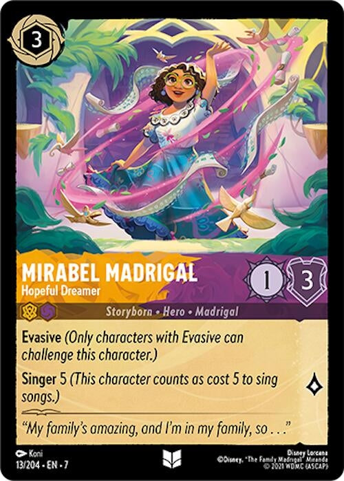 Mirabel Madrigal - Hopeful Dreamer (13/204) (Archazia's Island)