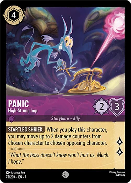 Panic - High-Strung Imp (75/204) (Archazia's Island)
