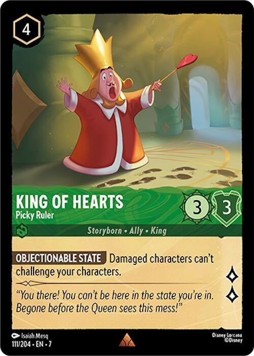 King of Hearts - Picky Ruler (111/204) (Archazia's Island)