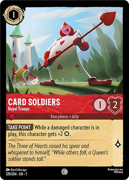 Card Soldiers - Royal Troops (129/204) (Archazia's Island)