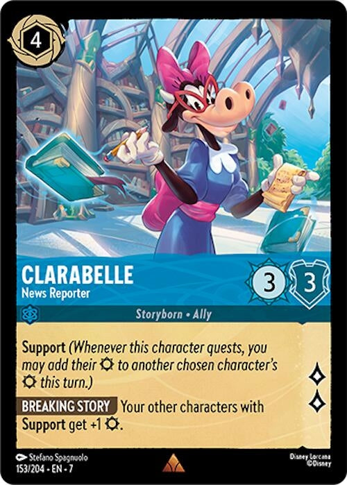 Clarabelle - News Reporter (153/204) (Archazia's Island)