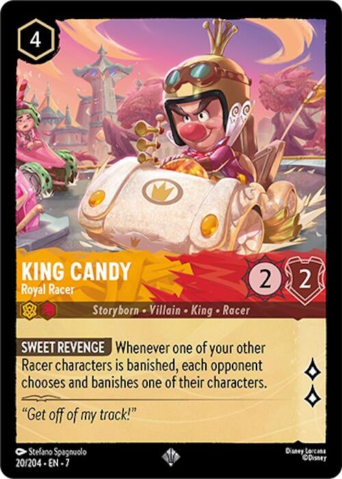 King Candy - Royal Racer (20/204) (Archazia's Island)