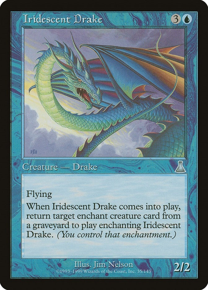 Image for Iridescent Drake (35) (Urza's Destiny) - Magic: The Gathering