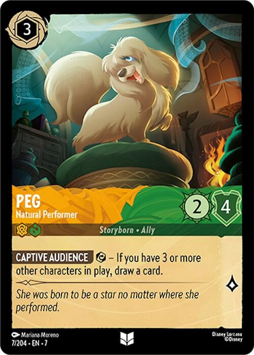 Peg - Natural Performer (7/204) (Archazia's Island)